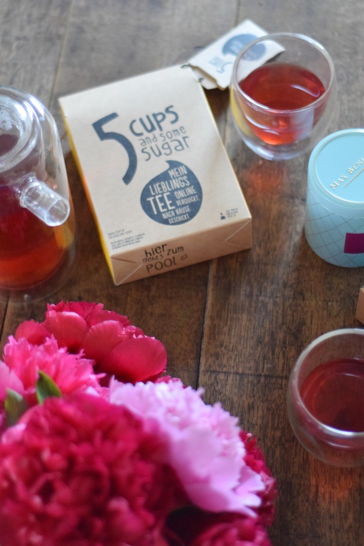 trendsetter, tee, 5 cups, 5 cups and some sugar, cookbook, peonies, modeblogger, münchen, munich, hofsaale blogger, blogger, germany, foodblogger, foodlicious, sevendayslove